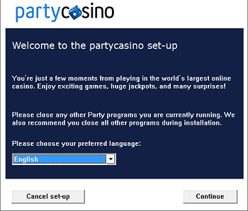 Download Party Casino Software