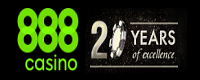 888 Casino 20 Year Logo