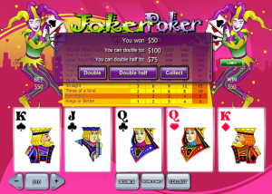 Joker Poker Video Poker Game